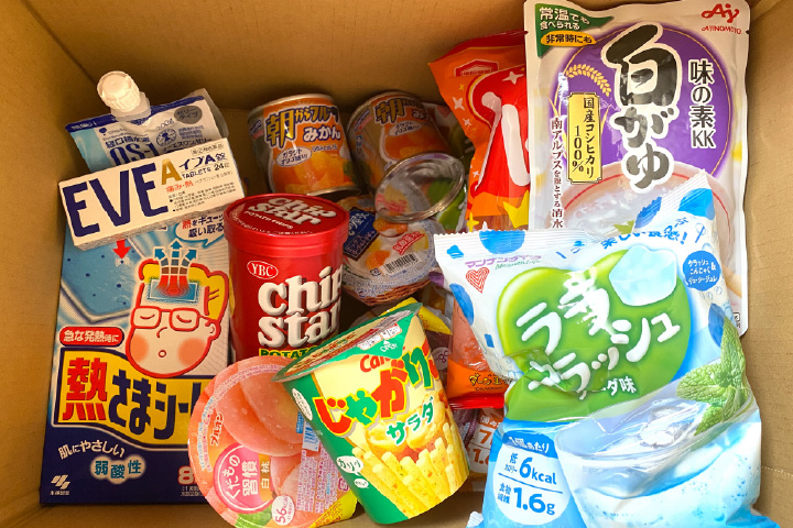 愛媛県内に子ども宅食をお届けしています